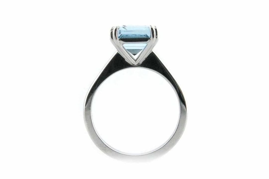 Aquamarine cocktail ring