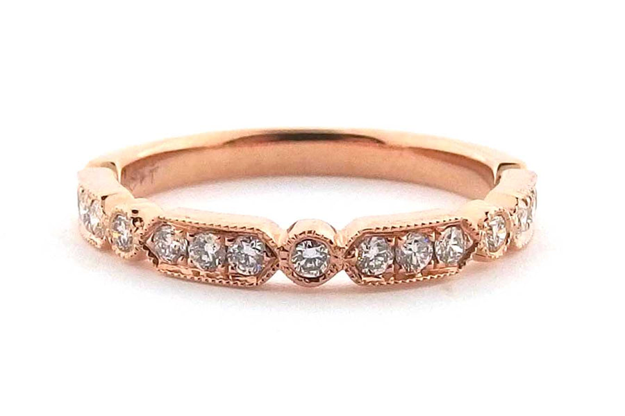 Rose gold ring