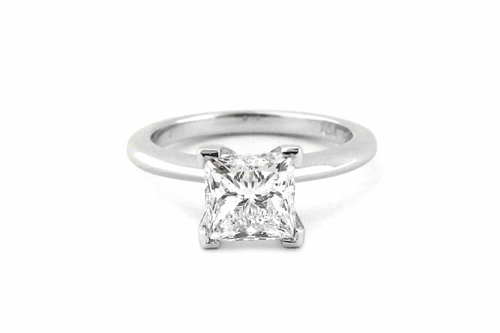 Princess cut diamond ring