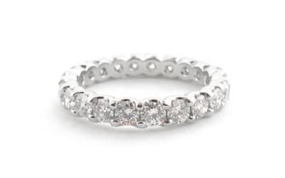 What is the tradition of eternity rings?