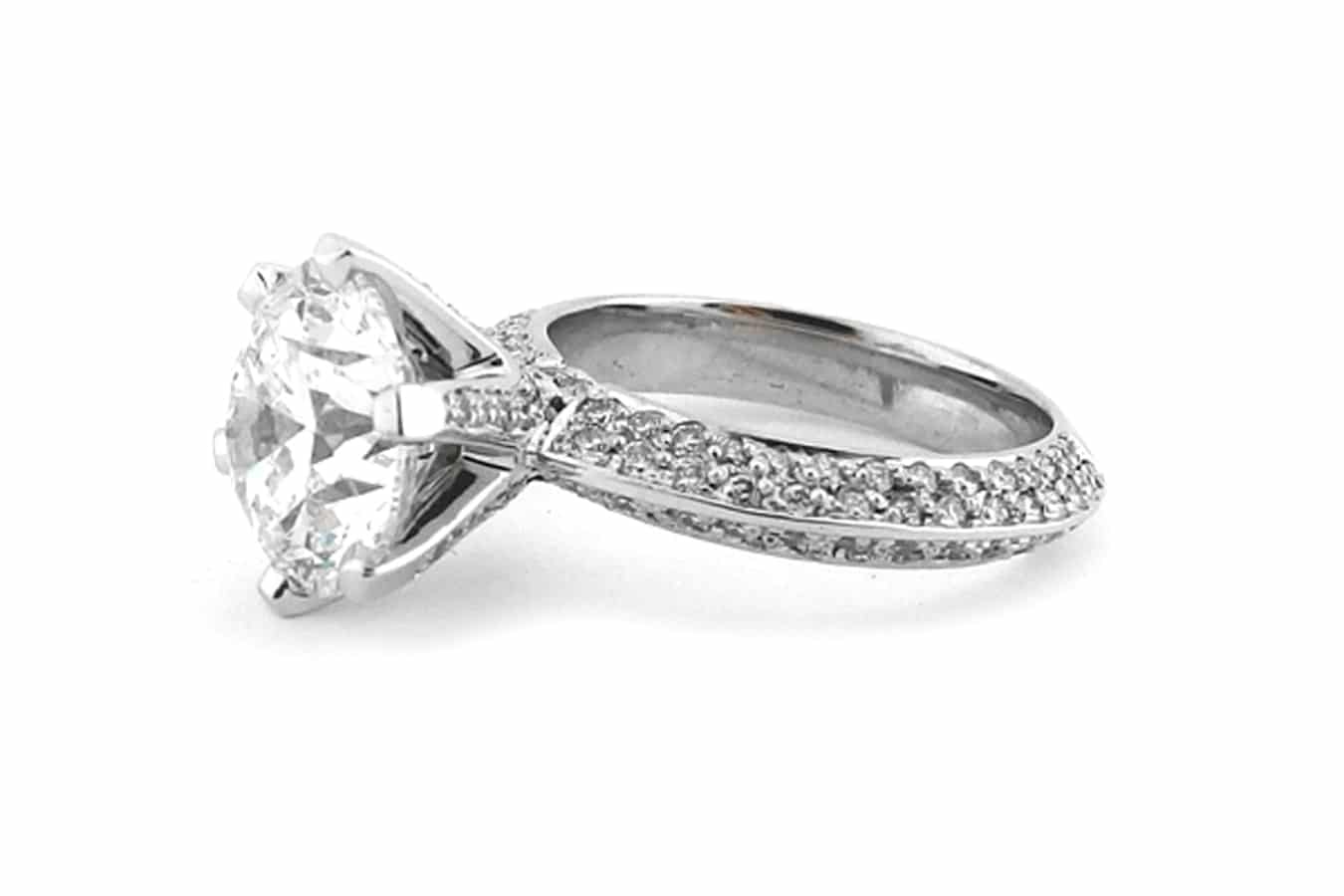 Band & Setting Brilliant Diamond Ring | Max Diamonds